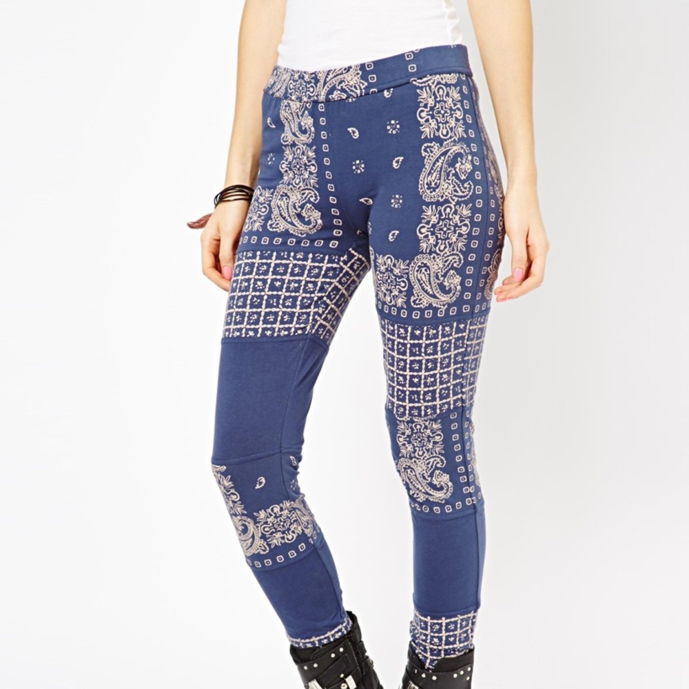 Free People Bandana Leggings